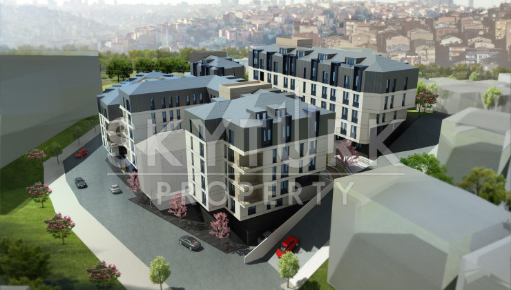 Уникальный жилой комплекс в районе Кагитане, Стамбул - Ракурс 3