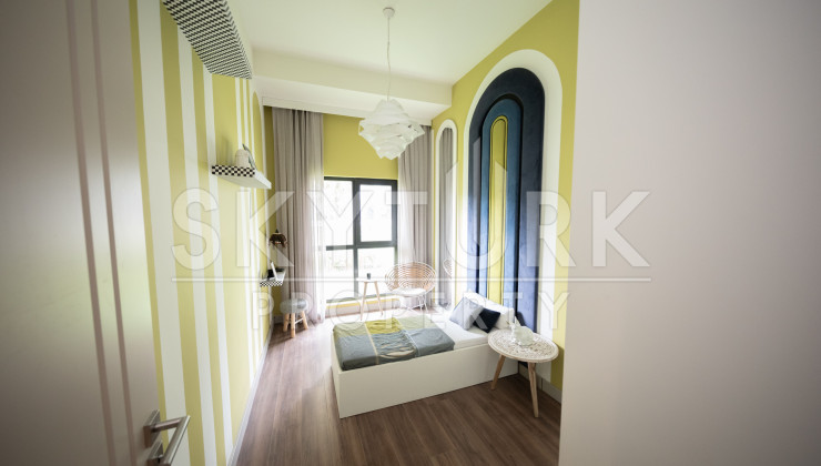 Комфортабельный жилой комплекс в районе Бахчелиэвлер, Стамбул - Ракурс 26