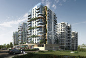 Комфортабельный жилой комплекс в районе Бахчелиэвлер, Стамбул - Ракурс 45