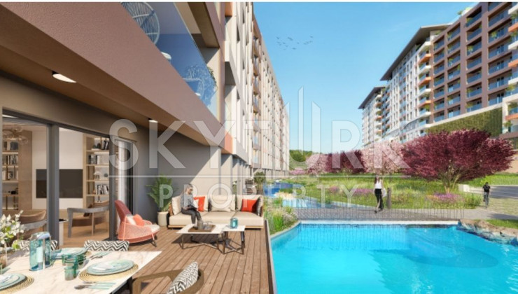 Comfortable residential complex in Umraniye, Istanbul - Ракурс 4