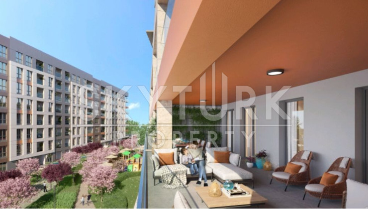 Comfortable residential complex in Umraniye, Istanbul - Ракурс 10