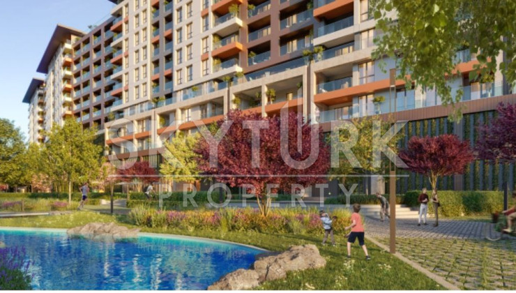 Comfortable residential complex in Umraniye, Istanbul - Ракурс 24