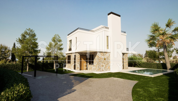 Modern villas with a central location in Edremit, Gırne, Northern Cyprus - Ракурс 4