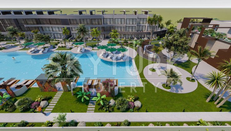 Luxurious residential complex in Yenibogazichi area, Famagusta, Northern Cyprus - Ракурс 33