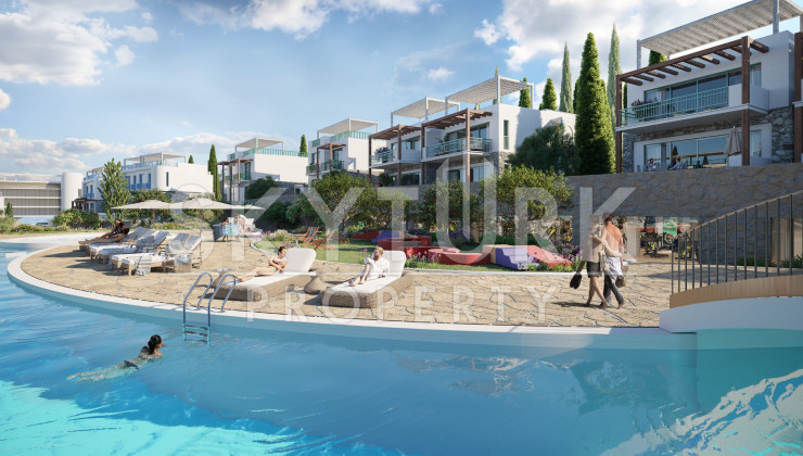 A grand residential project in Lapta area, Gırne, Northern Cyprus - Ракурс 4