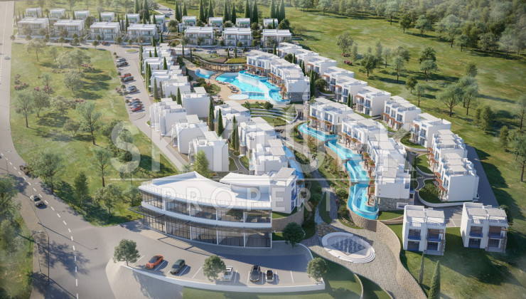 A grand residential project in Lapta area, Gırne, Northern Cyprus - Ракурс 6