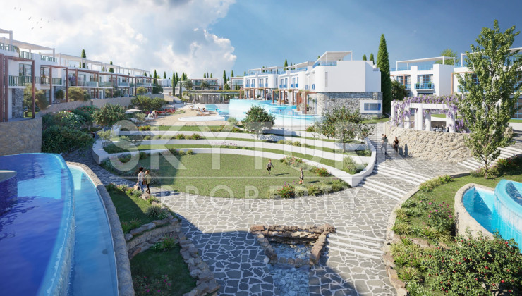 A grand residential project in Lapta area, Gırne, Northern Cyprus - Ракурс 8