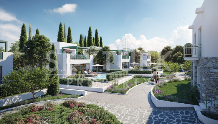A grand residential project in Lapta area, Gırne, Northern Cyprus - Ракурс 9
