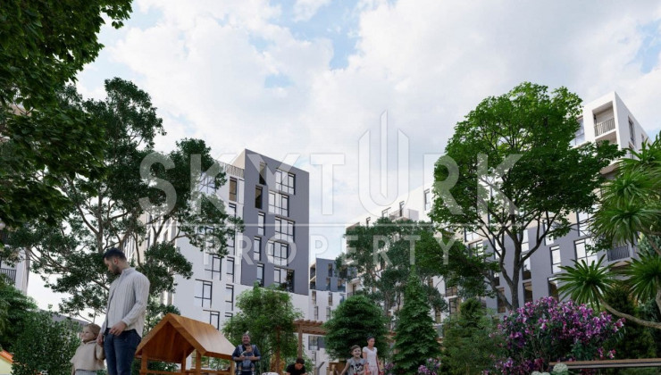 Comfortable residential complex in Eyup area, Istanbul - Ракурс 12