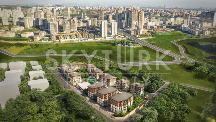 Стильный жилой комплекс в районе Башакшехир, Стамбул - Ракурс 8