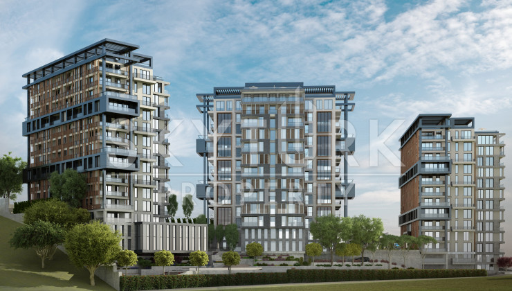 Multi-apartment residential complex in Kagitane, Istanbul - Ракурс 24