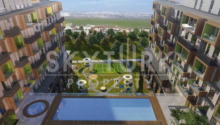 Elite residential complex in Avcılar district, Istanbul - Ракурс 41