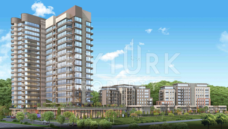 Жилой комплекс в районе Сарыер, Стамбул - Ракурс 21
