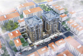 Комфортабельный жилой комплекс в районе Кючюкчекмедже, Стамбул - Ракурс 16
