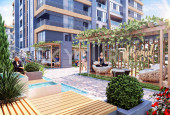 Comfortable residential complex in Kucukcekmece, Istanbul - Ракурс 23
