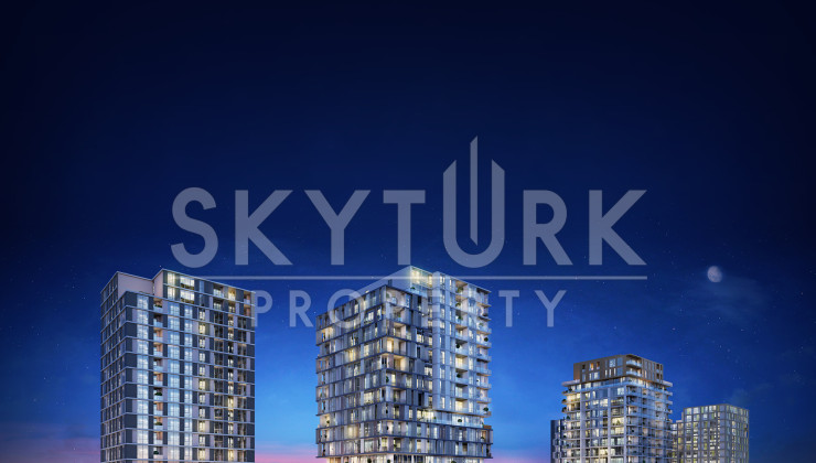 Многоквартирный жилой комплекс в районе Башакшехир, Стамбул - Ракурс 31