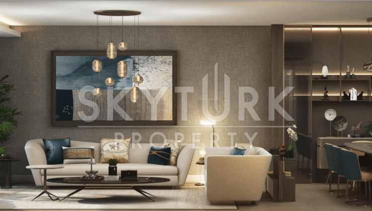 Комфортабельный жилой комплекс в районе Бейликдюзю, Стамбул - Ракурс 13