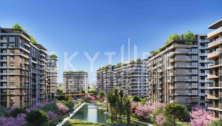 Comfortable residential complex in Bahçelievler, Istanbul - Ракурс 44