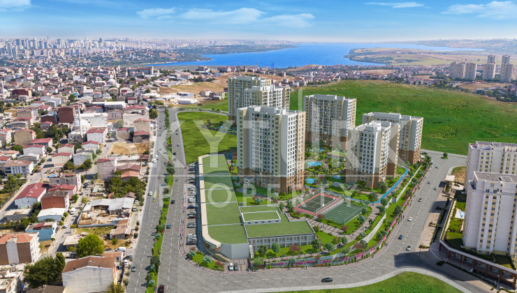 Cozy residential complex in Başakşehir, Istanbul - Ракурс 22