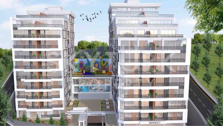 Комфортабельный жилой комплекс в районе Пендик, Стамбул - Ракурс 3