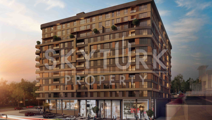 Комфортный жилой комплекс в районе Кючюкчекмедже, Стамбул - Ракурс 9