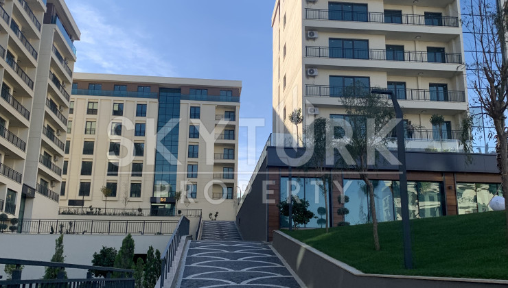 Комфортный жилой комплекс в районе Эсеньюрт, Стамбул - Ракурс 17