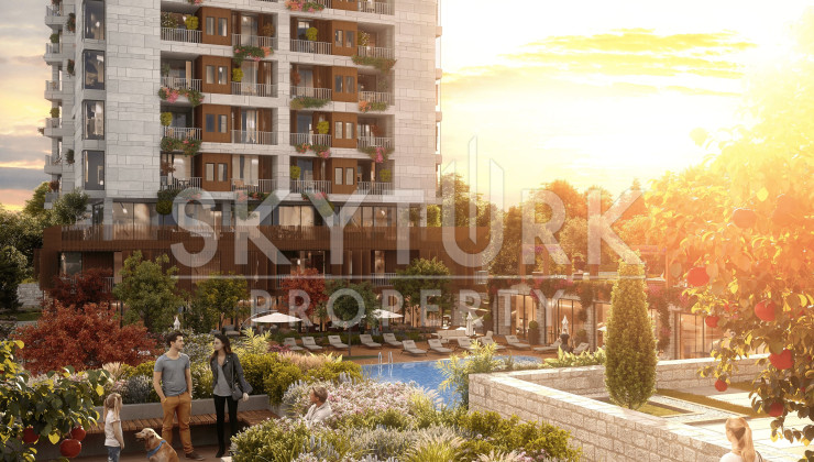 Luxurious residential complex in Umraniye, Istanbul - Ракурс 35
