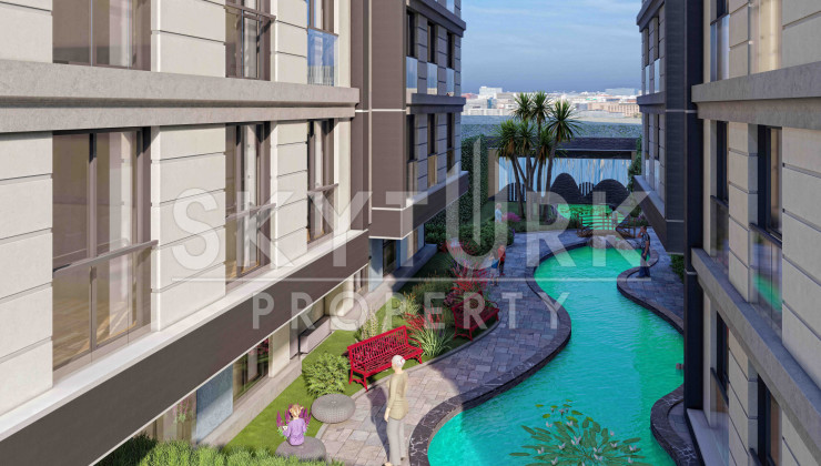 Multi-apartment residential complex in Eyup area, Istanbul - Ракурс 12