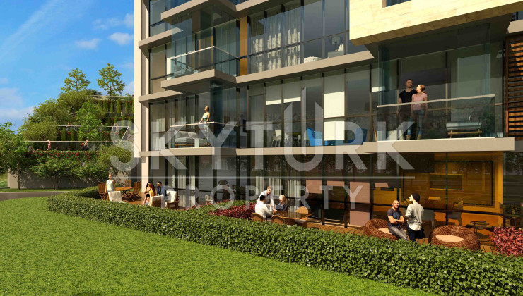 Comfortable residential complex in Kagitane, Istanbul - Ракурс 15