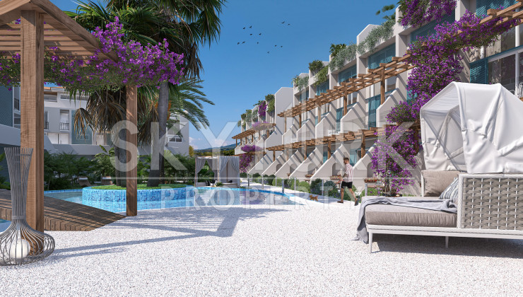 Charming residential complex in Esentepe area, Gırne, North Cyprus - Ракурс 12