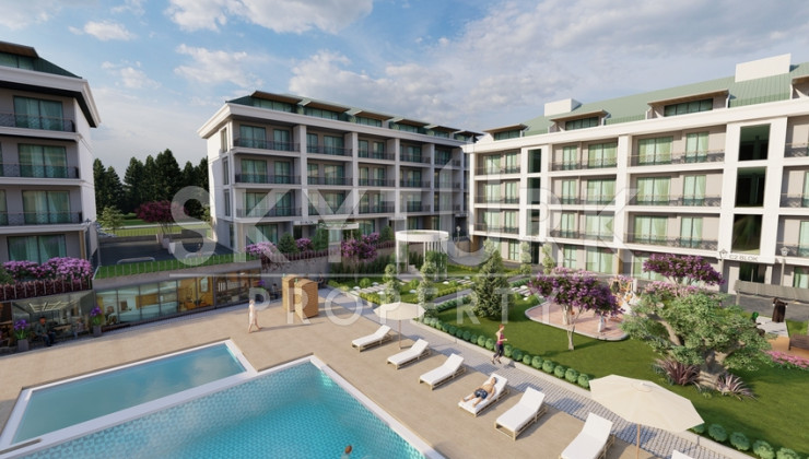 Residential complex with modern life in Buyukcekmece, Istanbul - Ракурс 1