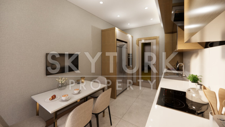 Residential complex with modern life in Buyukcekmece, Istanbul - Ракурс 15