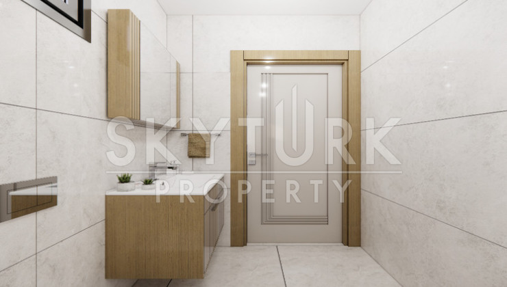 Residential complex with modern life in Buyukcekmece, Istanbul - Ракурс 26