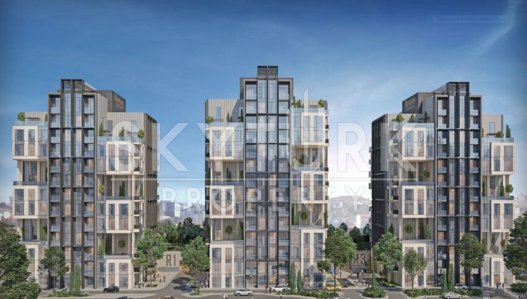 Modern apartments for sale in Beyoglu, Istanbul - Ракурс 1