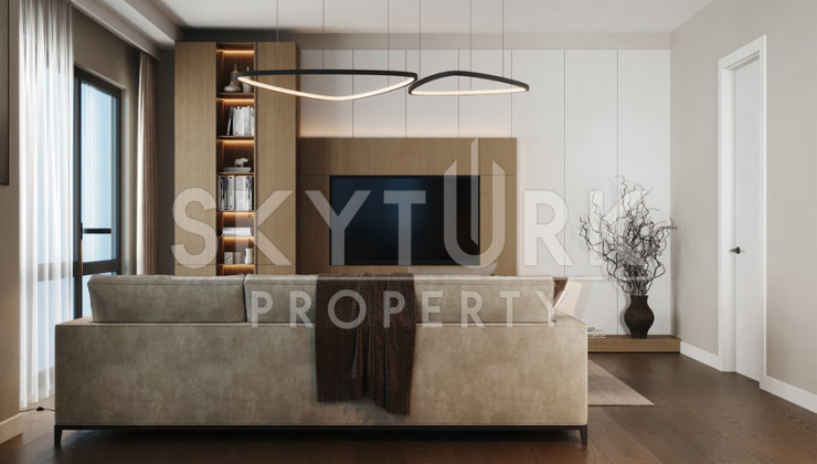 Luxurious apartments with a convenient location in Eyup Sultan, Istanbul - Ракурс 10