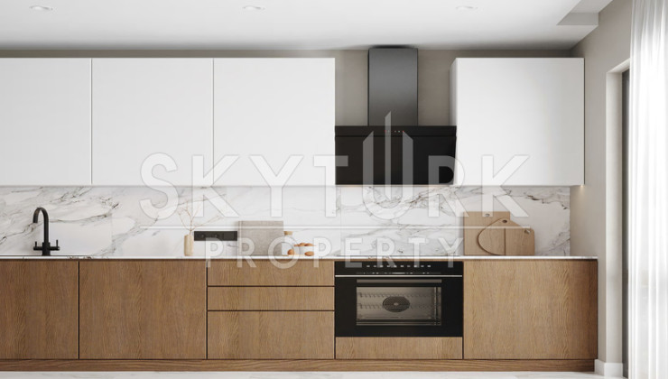 Luxurious apartments with a convenient location in Eyup Sultan, Istanbul - Ракурс 11