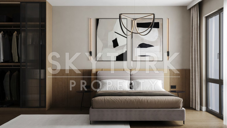Luxurious apartments with a convenient location in Eyup Sultan, Istanbul - Ракурс 12