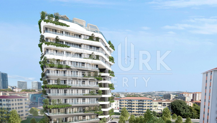 Люксовая жизнь с панорамным видом на Босфор в Бешикташ, Стамбул - Ракурс 1