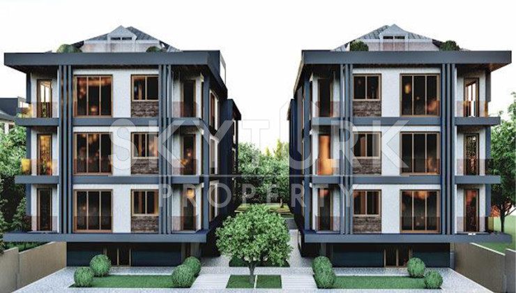 Cozy apartments with a balcony in Beylikduzu, Istanbul - Ракурс 6