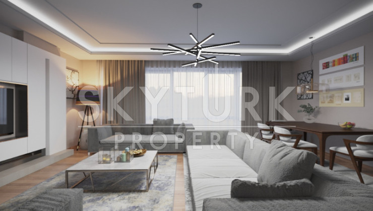 Просторные квартиры с видом на озеро в районе Кючюкчекмедже, Стамбул - Ракурс 4