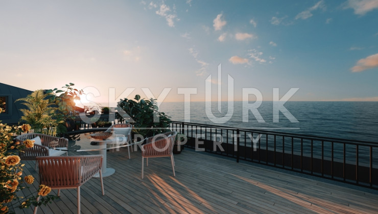 Элитные квартиры с видом на море в районе Бююкчекмедже, Стамбул - Ракурс 6