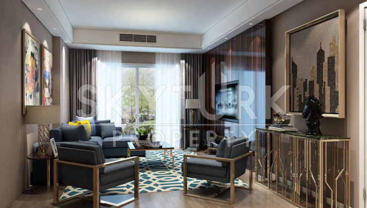 Новые квартиры с доступными ценами в районе Эюп Султан, Стамбул - Ракурс 6