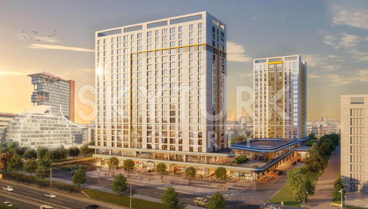 Unique complex with residential and commercial concept in Basin Express, Istanbul - Ракурс 4