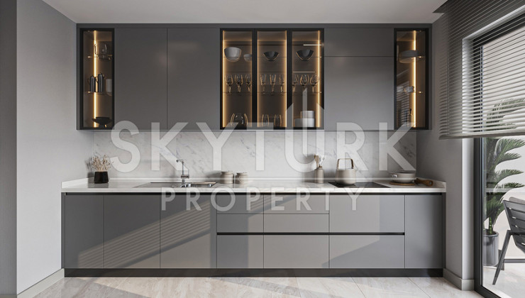 Spacious apartments with city views in Bahcesehir, Istanbul - Ракурс 8