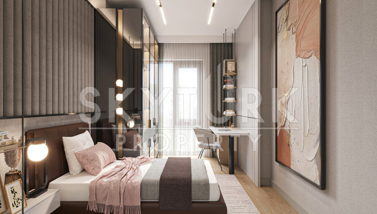 Spacious apartments with city views in Bahcesehir, Istanbul - Ракурс 10