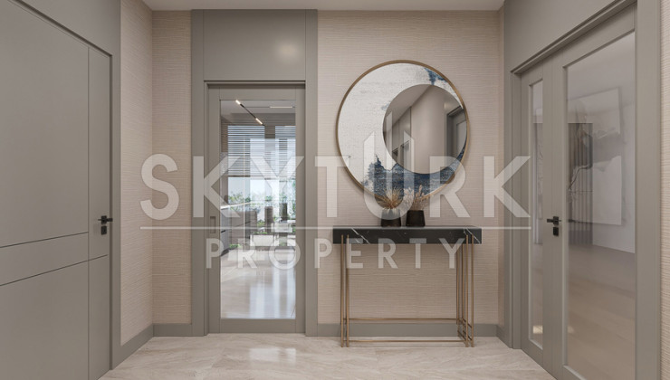 Spacious apartments with city views in Bahcesehir, Istanbul - Ракурс 12