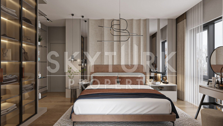 Spacious apartments with city views in Bahcesehir, Istanbul - Ракурс 13