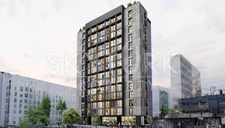 Новые просторные квартиры с доступными ценами в районе Кягытхане, Стамбул - Ракурс 1