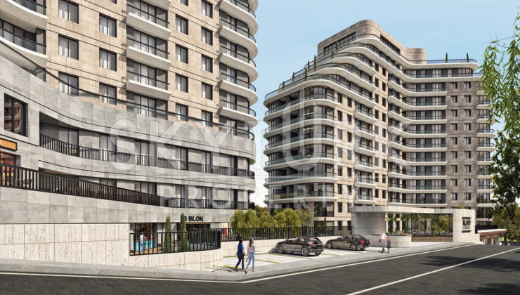 Residential complex with a family concept in Kucukcekmece, Istanbul - Ракурс 4