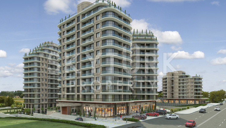 Residential complex with a family concept in Kucukcekmece, Istanbul - Ракурс 9